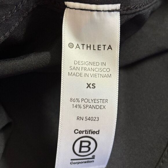 ATHLETA Zuma shirt Dress Black new - Picture 6 of 11